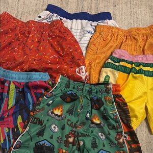 Five Baseball lifestyle short (YL) and 1 free flow society medium